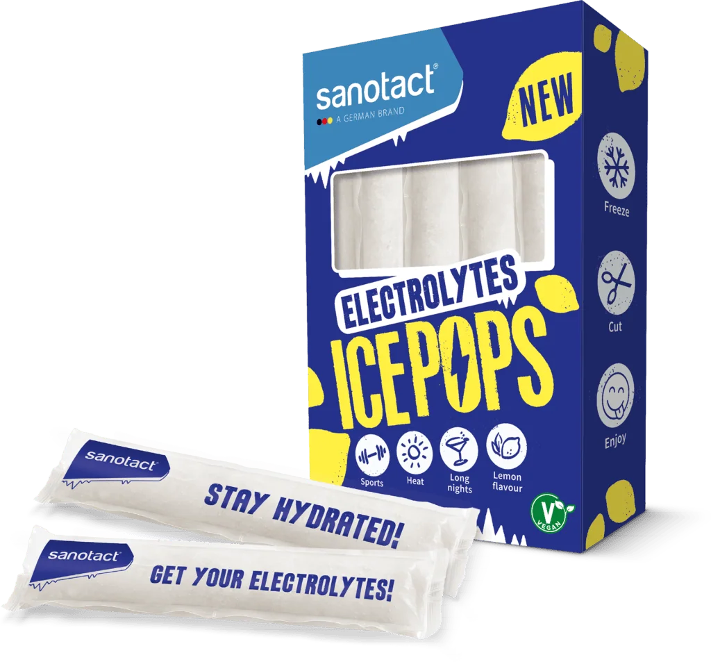 Electrolytes Ice Pops